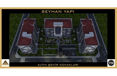 ALTINŞEHİR KONAKLARI GECE MANZARASI